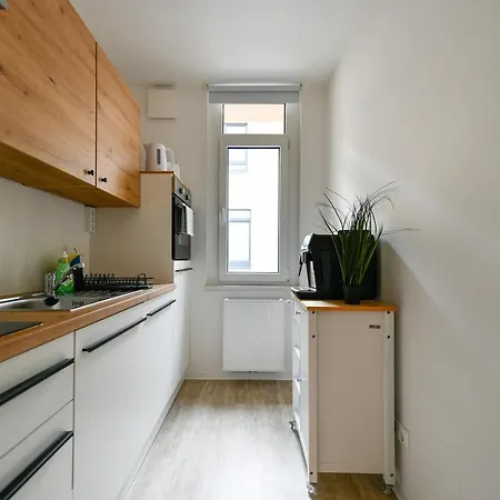Apartmán Am Theater - Modern, Zentral Und Ruhig Mit Kueche, Waschtrockner, Netflix, Wlan Und Parkplatz- 2 Zimmer, 52 Qm