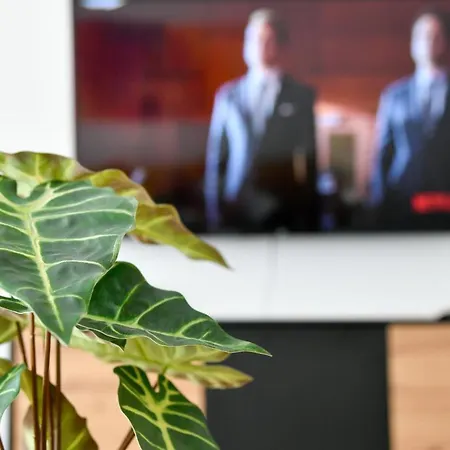 Am Theater - Modern, Zentral Und Ruhig Mit Kueche, Waschtrockner, Netflix, Wlan Und Parkplatz- 2 Zimmer, 52 Qm 콧부스